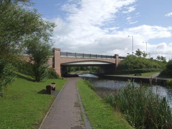 Photo 6"x4" Wyrley & Essington Canal - Heath Town Bridge Wolverhampton c2008