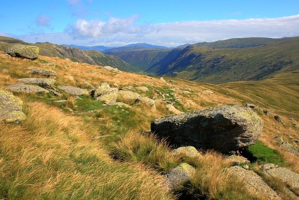 Photo 6"x4" On Mansey Pike Black Crags\/NY2508 c2008