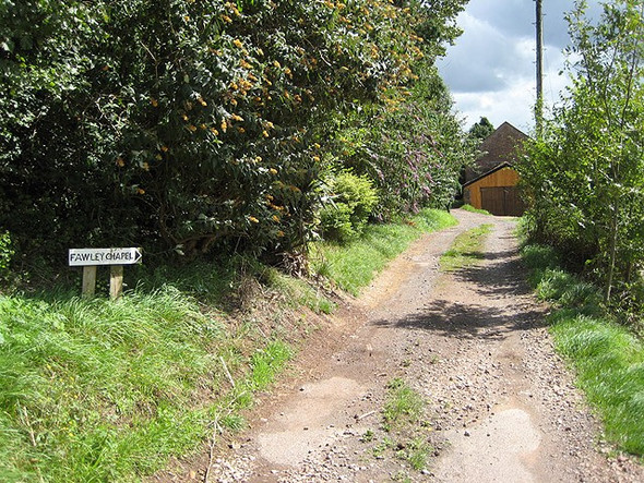 Photo 6"x4" Lane to Fawley Chapel Fawley Chapel c2008