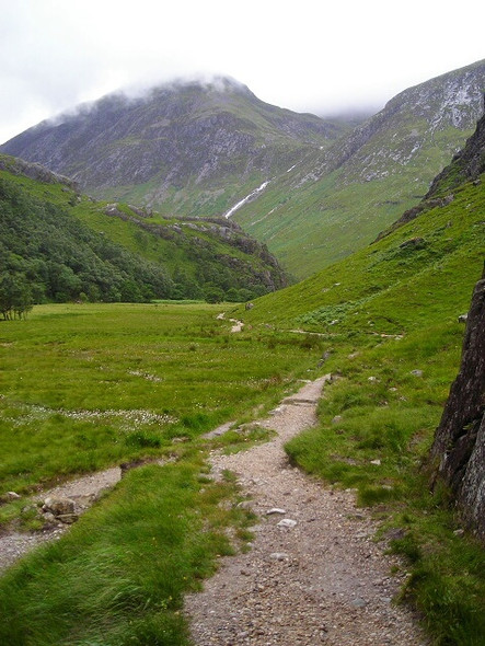 Photo 6"x4" Glen Nevis Meall Cumhann c2008
