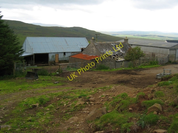 Photo 6"x4" Old croft at Keistle Annishader c2007