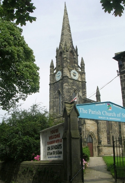 Photo 6"x4" St Mary's Church - Main Street, Burley in Wharfedale Weston\/SE1746 c2008