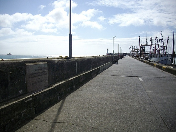 Photo 6"x4" The North Pier, Newlyn Harbour Newlyn c2008