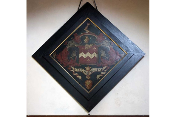 Photo 6"x4" St Margaret, Hornby, Lancs - Hatchment Hornby\/SD5868 c2008