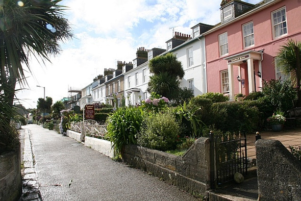 Photo 6"x4" Regent Terrace, Penzance Newlyn c2008