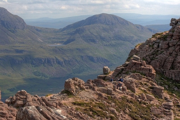 Photo 6"x4" Col on Stac Pollaidh Stac Pollaidh c2008