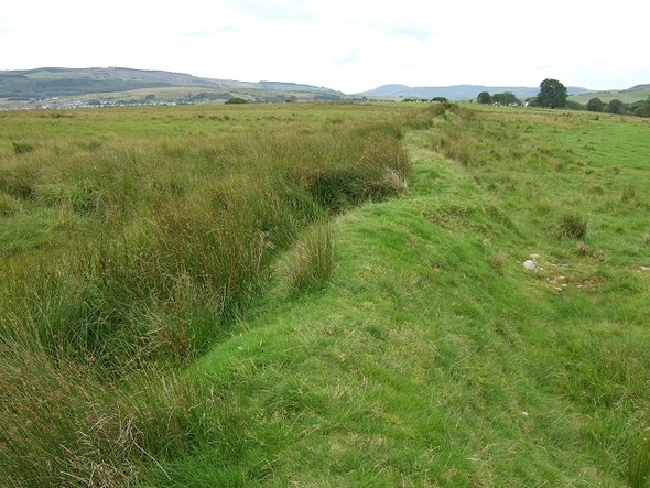 Photo 6"x4" Public footpath at Blaen-Llech Coelbren c2008
