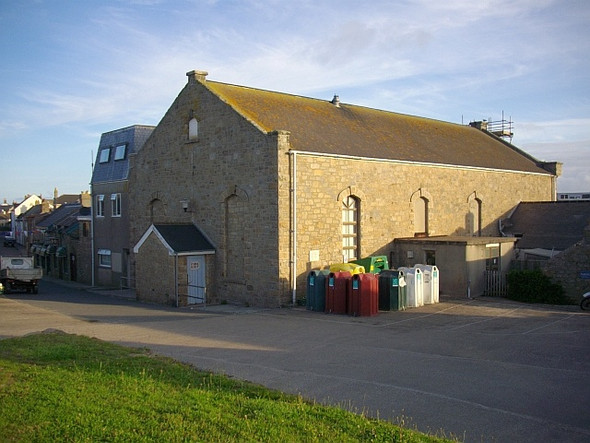 Photo 6"x4" Rear of the Town Hall, Portcressa Road, Hugh Town Hugh Town c2008