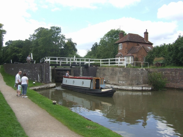 Photo 6"x4" Grand Union Canal - Lock No 46 - Hatton Top Lock Haseley c2008