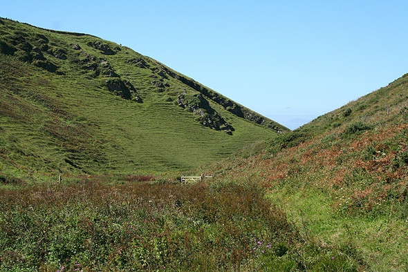 Photo 6"x4" St Teath: Tregragon link path Dannonchapel c2008