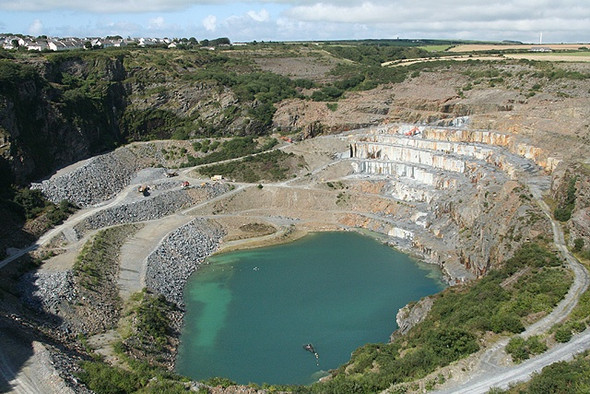 Photo 6"x4" St Teath: Delabole Slate Quarry Pengelly\/SX0783 c2008