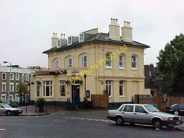 Photo 6"x4" The Railway Telegraph Forest Hill\/TQ3573 c2000