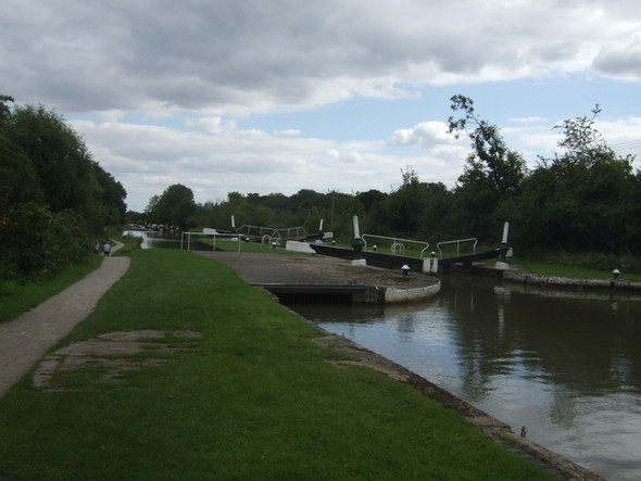 Photo 6"x4" Grand Union Canal - Lock No. 35 Budbrooke c2008
