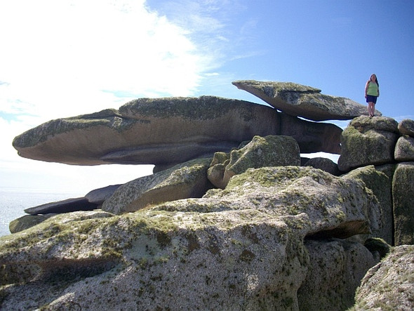 Photo 6"x4" Pulpit Rock, Peninnis Head, St. Mary's Hugh Town c2008