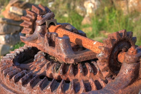 Photo 6"x4" Boat Winch Brae of Achnahaird c2008