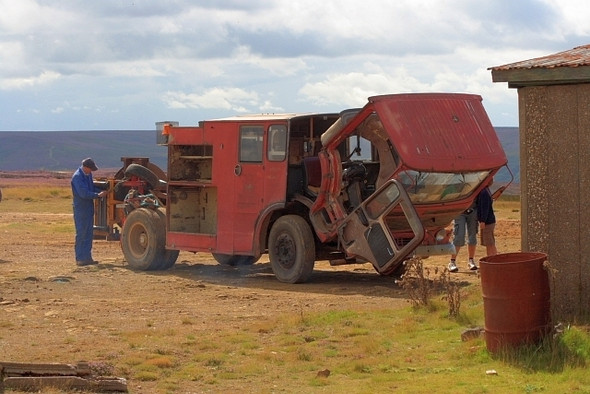Photo 6"x4" Servicing the Winch at the Glider Station Carlton in Cleveland c2008