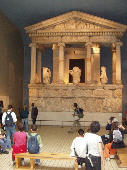 Photo 6"x4" Nereid Monument in the British Museum London c2008