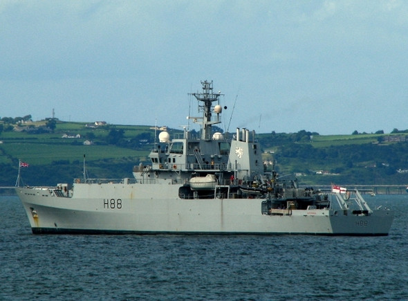 Photo 6"x4" HMS 'Enterprise' off Bangor Bangor\/J5081 c2008 P1