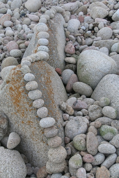 Photo 6"x4" Rock Art (3) Lethegus Rocks c2004