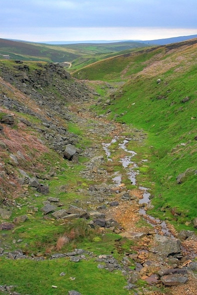 Photo 6"x4" Hebden Beck Grassington c2008