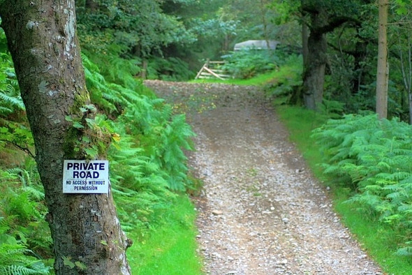 Photo 6"x4" Private Road, Mitchell Hagg Wath Hagg Common c2008