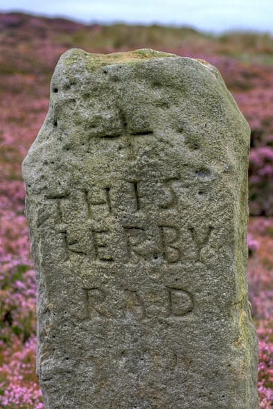 Photo 6"x4" Stone Marker Post Low Mill\/SE6795 c2008 P1