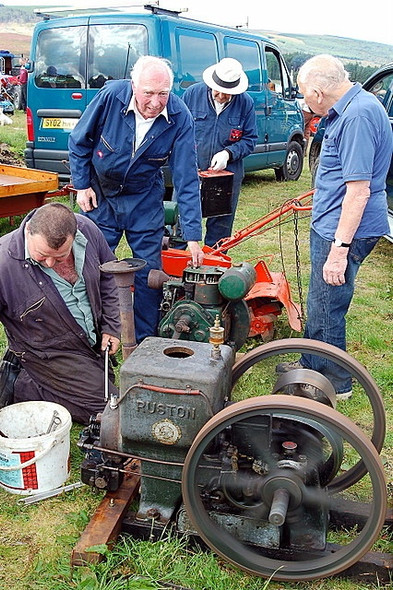 Photo 6"x4" Got to keep it going!! at the 2008 Lairg Crofters Show Lairg \/ An Luirg c2008