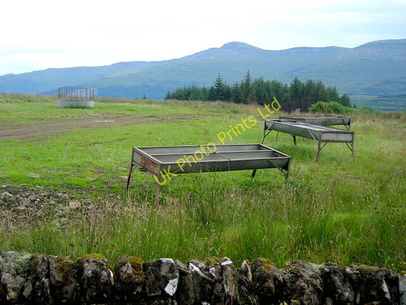 Photo 6"x4" Feeding Troughs Near Ardness Lochaline \/ Loch \u00c0lainn c2007