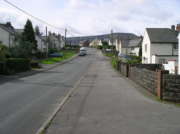 Photo 6"x4" Heol Gwrangfryn Bryn\/SN9205 c2004