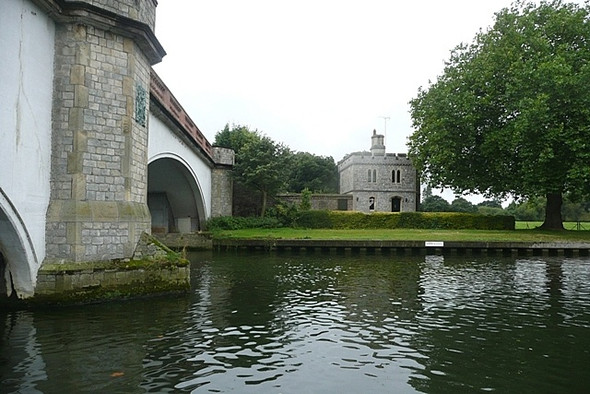 Photo 6"x4" Albert Bridge Windsor\/SU9676 c2008