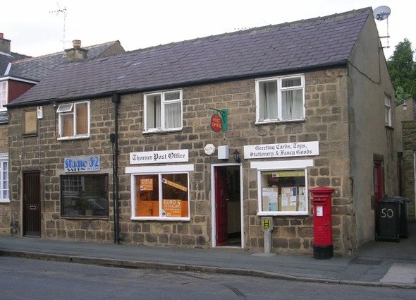 Photo 6"x4" Thorner Post Office - Main Street Thorner c2008
