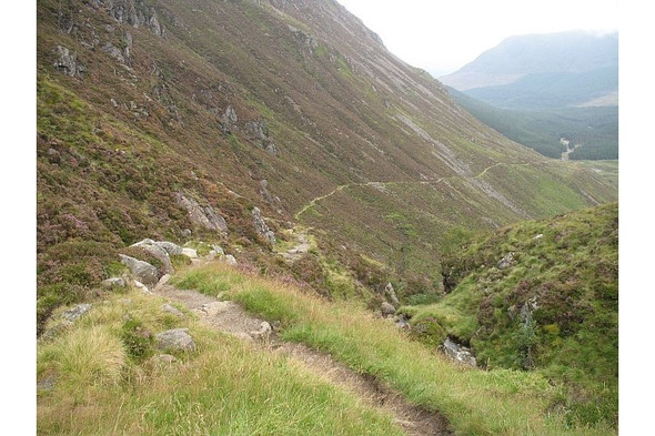 Photo 6"x4" Jocks Road Cairn Damff c2008