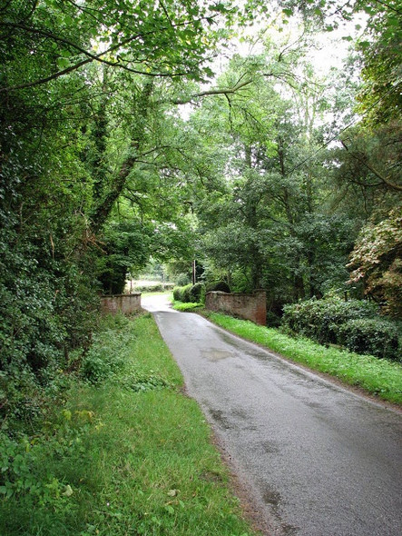 Photo 6"x4" View south along Great Snoring Road Fakenham c2008