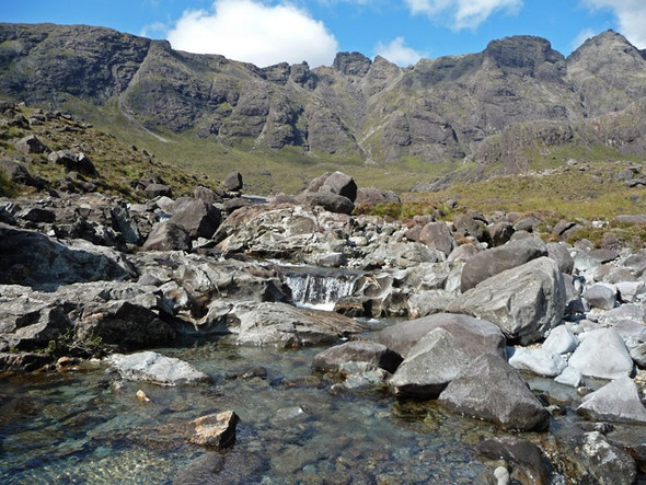 Photo 6"x4" River Sligachan in Harta Corrie Harta Corrie c2008