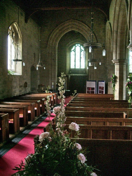 Photo 6"x4" St Peters Church, Scorton, Interior Scorton\/SD5048 c2008