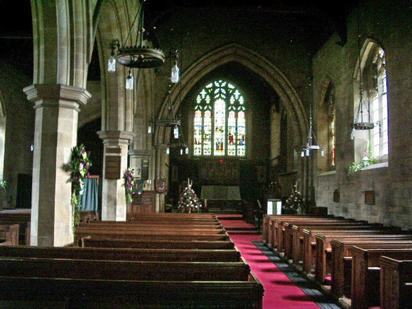 Photo 6"x4" St Peters Church, Scorton, Interior Scorton\/SD5048 c2008 P1