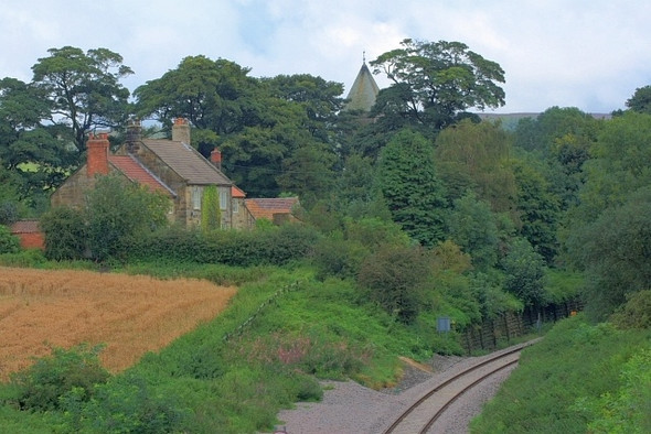 Photo 6"x4" House near the Church Kildale c2008