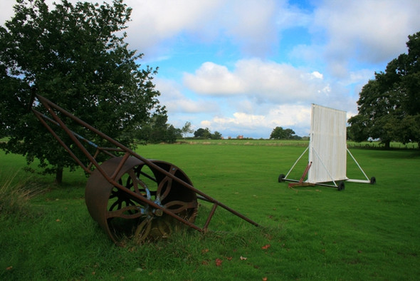 Photo 6"x4" Roller and Sight Screen Sudbury\/SK1632 c2008