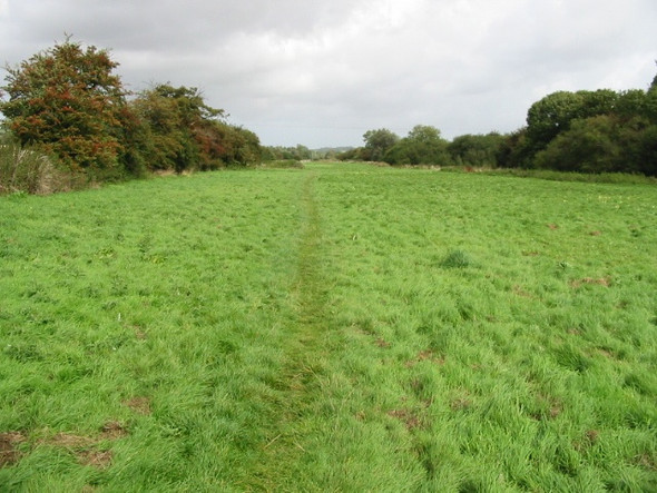 Photo 6"x4" Looking towards Elham from North Lyminge Lyminge c2008