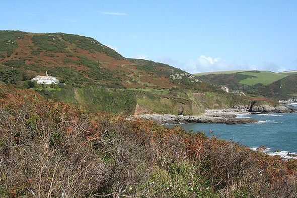 Photo 6"x4" Chivelstone: towards Evator Cove East Prawle c2008