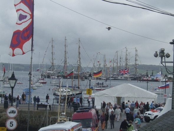 Photo 6"x4" Falmouth Harbour - Custom House Quay Falmouth c2008