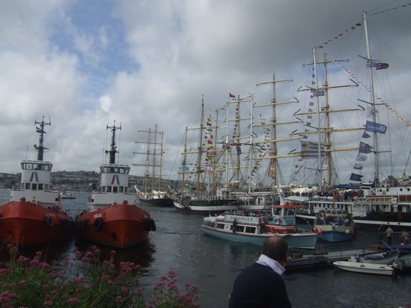 Photo 6"x4" Falmouth Harbour - Queens Wharf Falmouth c2008