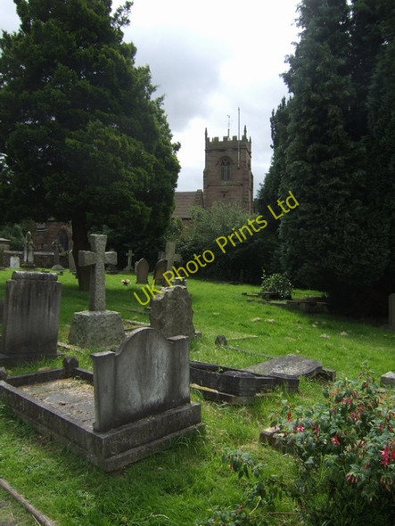Photo 6"x4" S Nicholas Church, Codsall Gunstone c2007