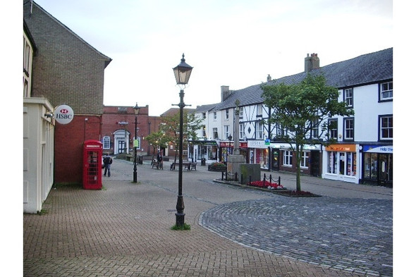 Photo 6"x4" Market Place, Poulton-le-Fylde Poulton-Le-Fylde c2008