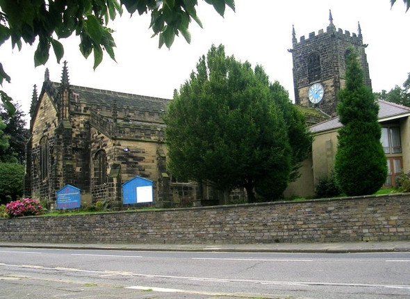 Photo 6"x4" All Hallows Church - Northgate, Almondbury Huddersfield c2008