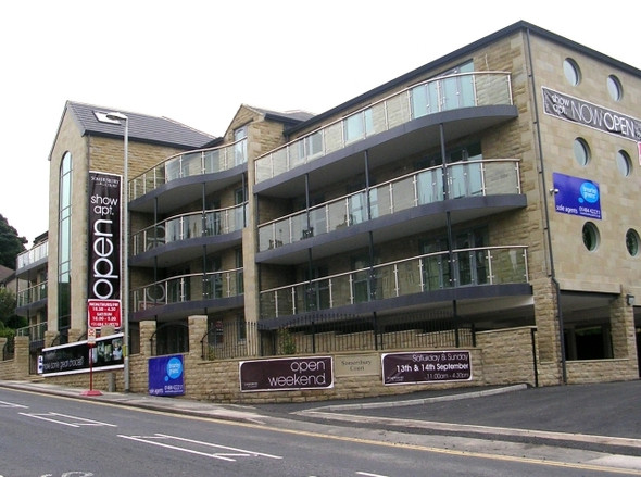Photo 6"x4" Somersby Court - New Apartments - Somerset Road, Almondbury Huddersfield c2008