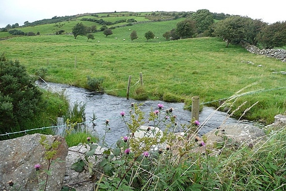 Photo 6"x4" Stream at Mace South Aghagower c2008