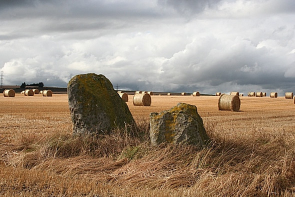 Photo 6"x4" Upper Third Stone Circle Gariochsford c2008