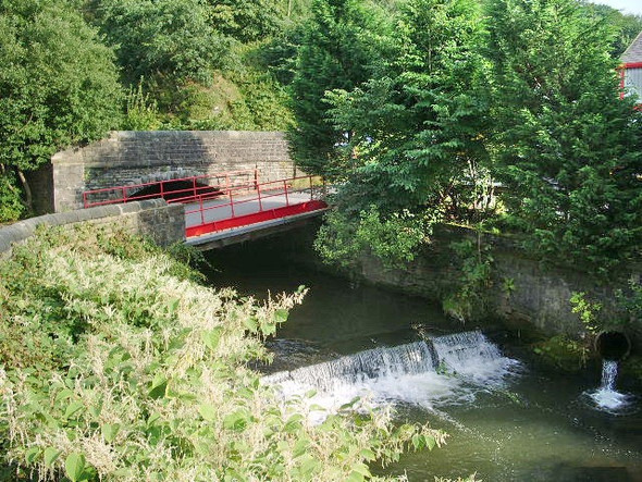 Photo 6"x4" River Irwell Hugh Mill c2008