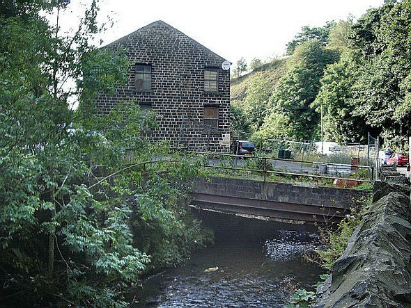 Photo 6"x4" River Irwell Hugh Mill c2008